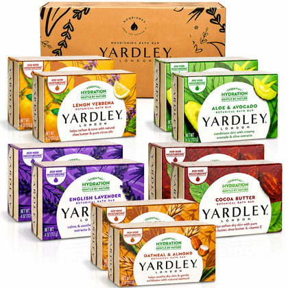YARDLEY LONDON Scented Bar Soap Variety Pack front view