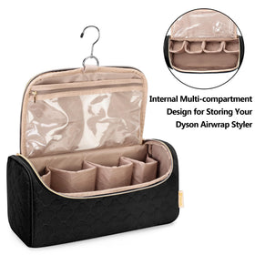 Yarwo Travel Case back pocket view for personal items