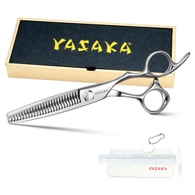 YASAKA 6 Inch Professional Hair Thinning Scissors front view