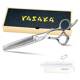 YASAKA 6 Inch Thinning Shears front view with 29 teeth