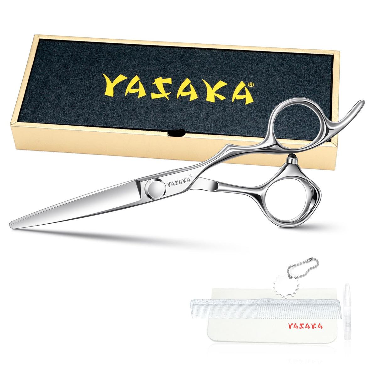 YASAKA Hair Cutting Scissors 5.5 inch front view