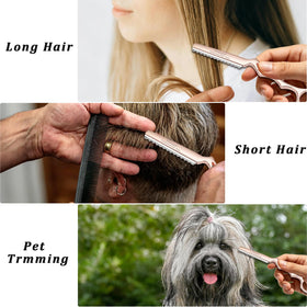 YASAKA Hair Razor displayed with hair styling tools
