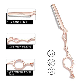 YASAKA Hair Razor in use on damp hair