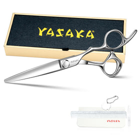 YASAKA Professional Barber Scissors 6.0 inch front view