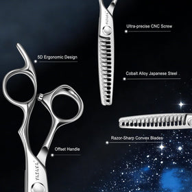 YASAKA professional hair scissors with enlarged finger hole