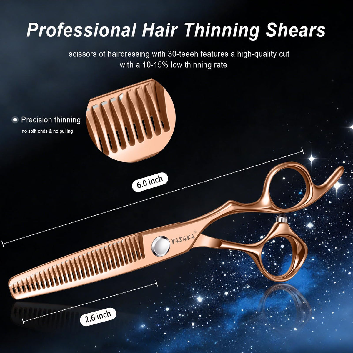 YASAKA shears packaging with product details