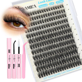 Yawamica Hybrid Lash Clusters Kit packaging front view