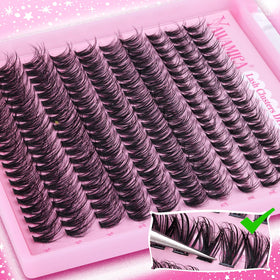 Yawamica Wispy Lash Clusters in natural light