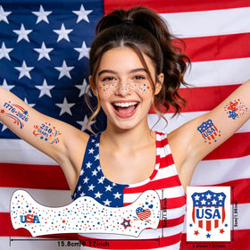 Yazhiji temporary tattoos displayed in packaging