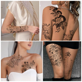 Yazhiji temporary tattoos in packaging