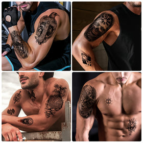 Yazhiji Viking tattoos in packaging with design samples