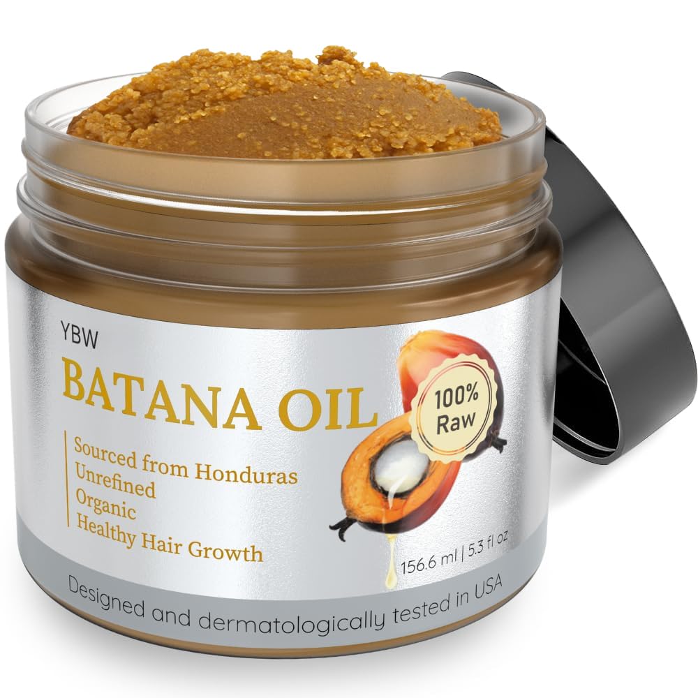 YBW Batana Oil 159g front view with natural ingredients