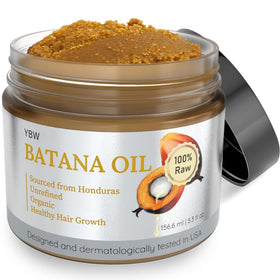 YBW Batana Oil 159g front view with natural ingredients