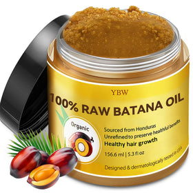 YBW Raw Batana Oil 100% Pure Organic front view