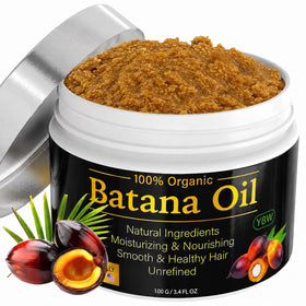 YBW Raw Batana Oil 132g front view with packaging