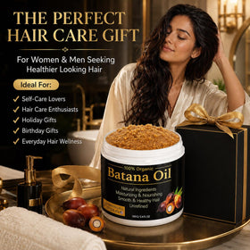 YBW Raw Batana Oil 132g with natural background