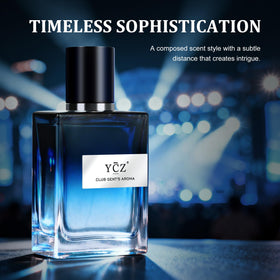 Ycz Gentleman's Aroma Eau de Parfum with a watch