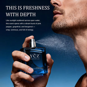 Ycz Midnight Marine Eau De Parfum with citrus fruits