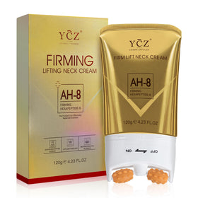 Ycz Neck Cream 4.23 Fl Oz front view with roller applicator