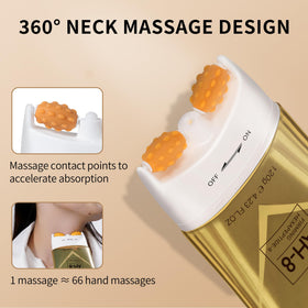 Ycz Neck Cream application on neck area