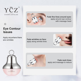 Ycz Red-Glow Eye Cream in lifestyle setting