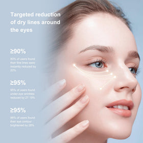 Ycz Red-Glow Eye Cream texture on skin