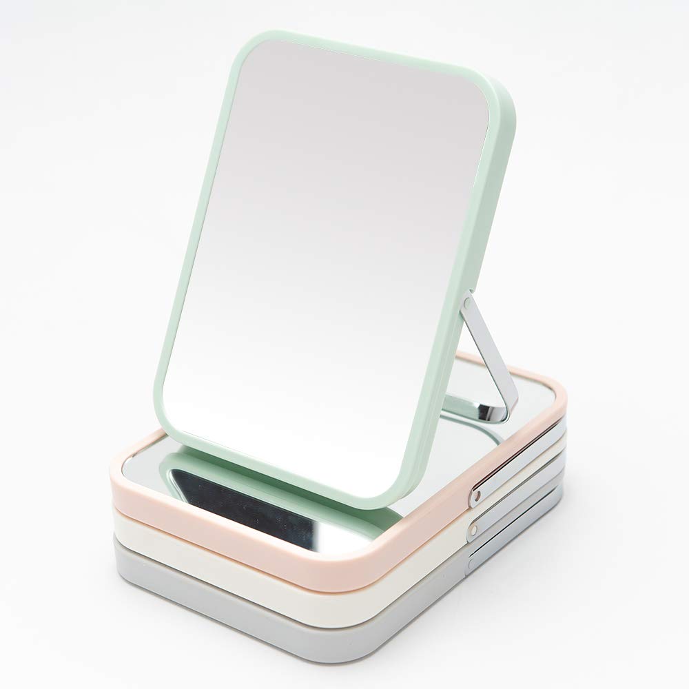 YEAKE Portable Folding Makeup Mirror compact size for travel