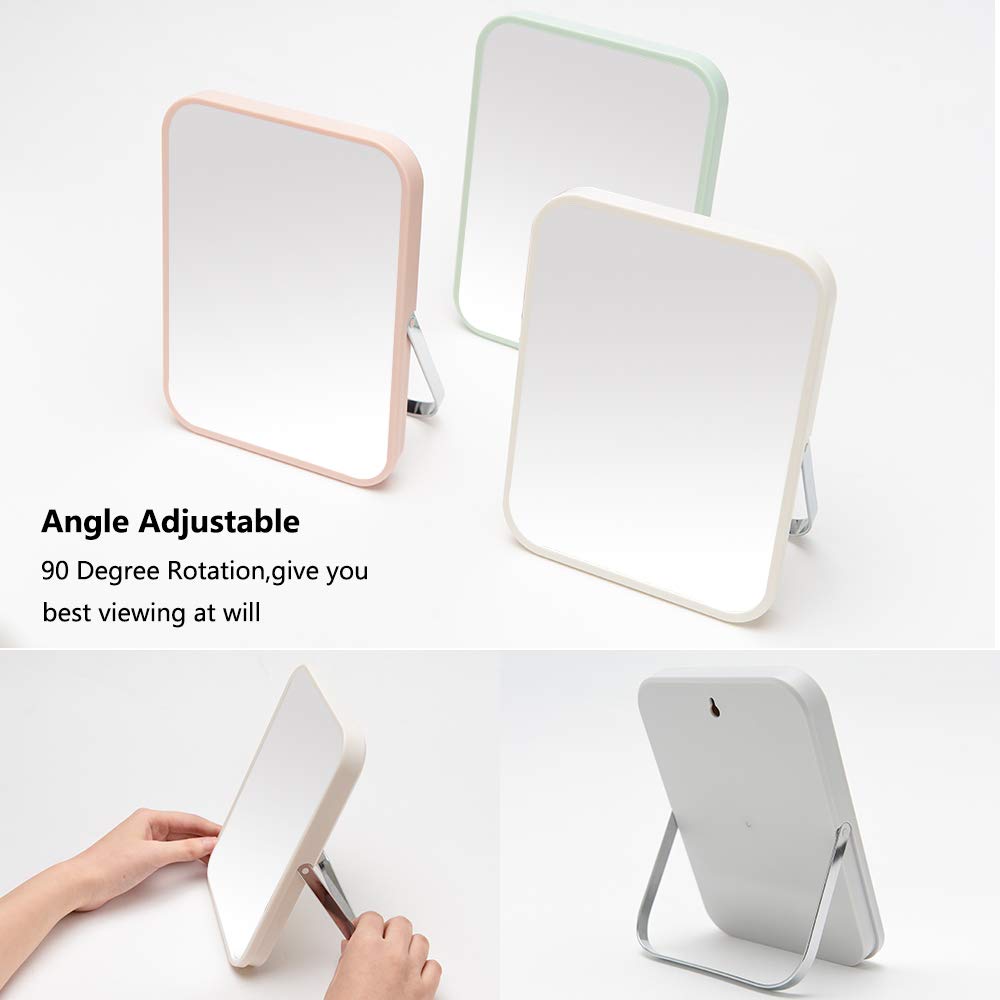 YEAKE portable makeup mirror folded for easy storage