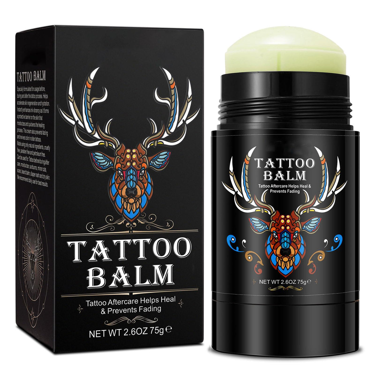 Yecuce Tattoo Aftercare Butter Balm 2.6 oz front view