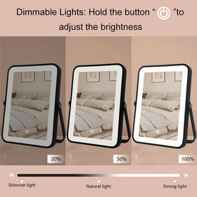YEKKOPT Rechargeable Mirror close-up of touch screen