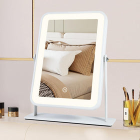 YEKKOPT Small Desk Mirror in lifestyle setting