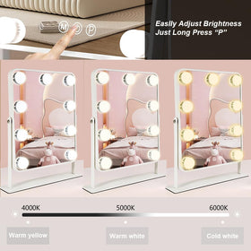 YEKKOPT Vanity Mirror on a vanity table
