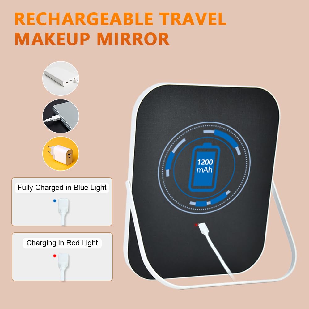 YEKKOPT Vanity Mirror with natural light setting