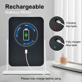 YEKKOPT Vanity Mirror with three-color lighting display