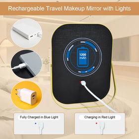 YEKKOPT Vanity Mirror with three light modes display