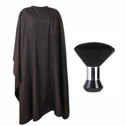 YELEGAI Hair Cutting Cape black front view
