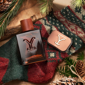 Yellowstone Ride cologne bottle side view