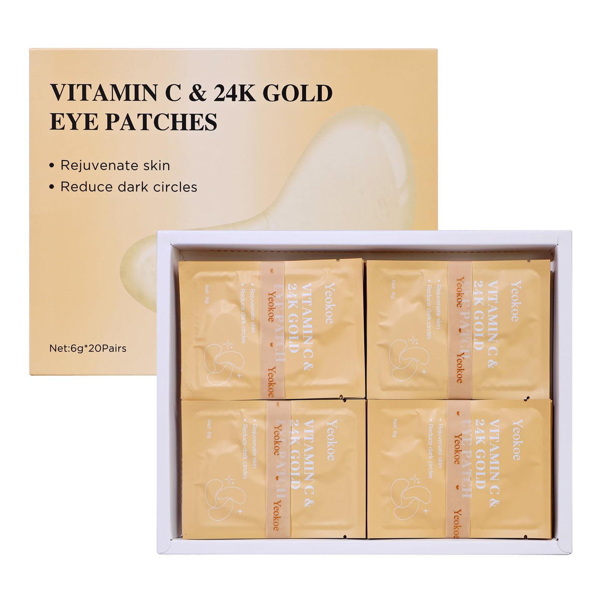 Yeokoe Under Eye Patches packaging details