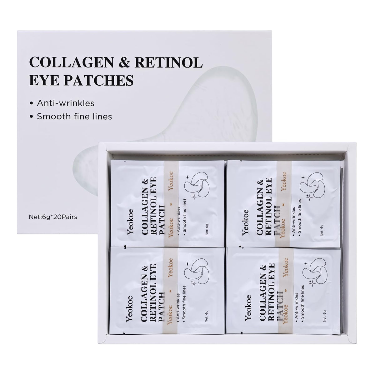Yeokoe Under Eye Patches packaging details