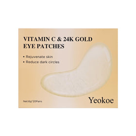 Yeokoe Under Eye Patches with gold accents