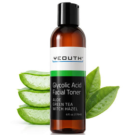 YEOUTH Glycolic Acid Toner 8% front view with label