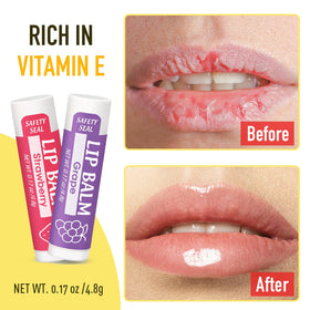 YesBes 128 Pack Lip Balm Mint flavour close-up