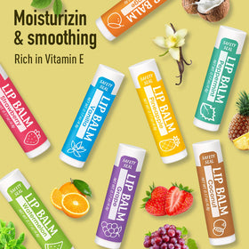 YesBes 128 Pack Lip Balm Pineapple flavour close-up