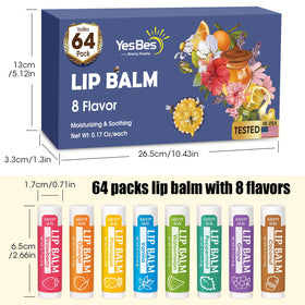 YesBes lip balm orange flavour tube