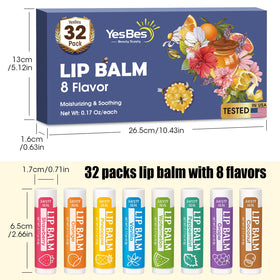 YesBes Lip Balm Pineapple flavour tube with label