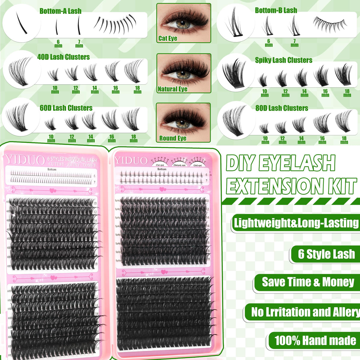 YIDUO 10ml Eyelash Bond & Seal bottle