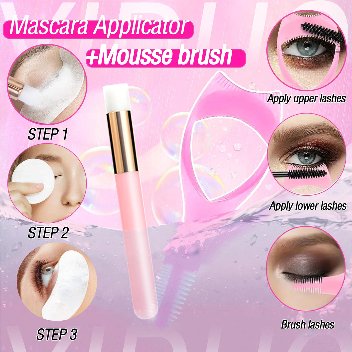 YIDUO Cleansing Shampoo and cleaning brush