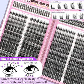 YIDUO cluster lash application guide for beginners