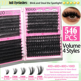 YIDUO Eyelash Makeup Remover 5ml bottle