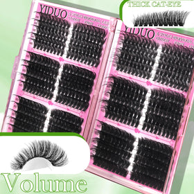 YIDUO eyelash tweezers included in the kit